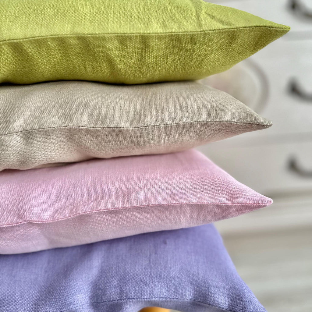 Washed Linen Pillowcase: Soft Breathable Natural Fiber Cover