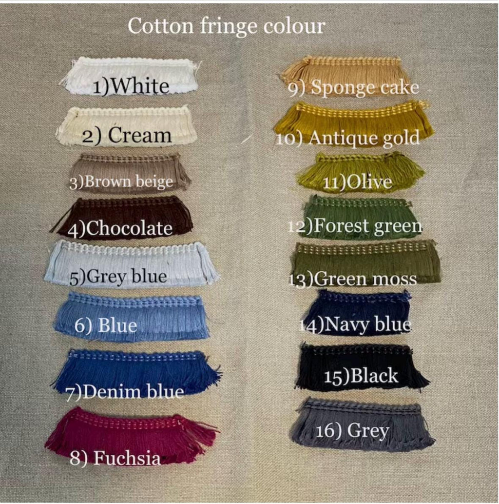 Antique Gold Velvet Pillow Cover: Cotton Fringe Throw Pillow