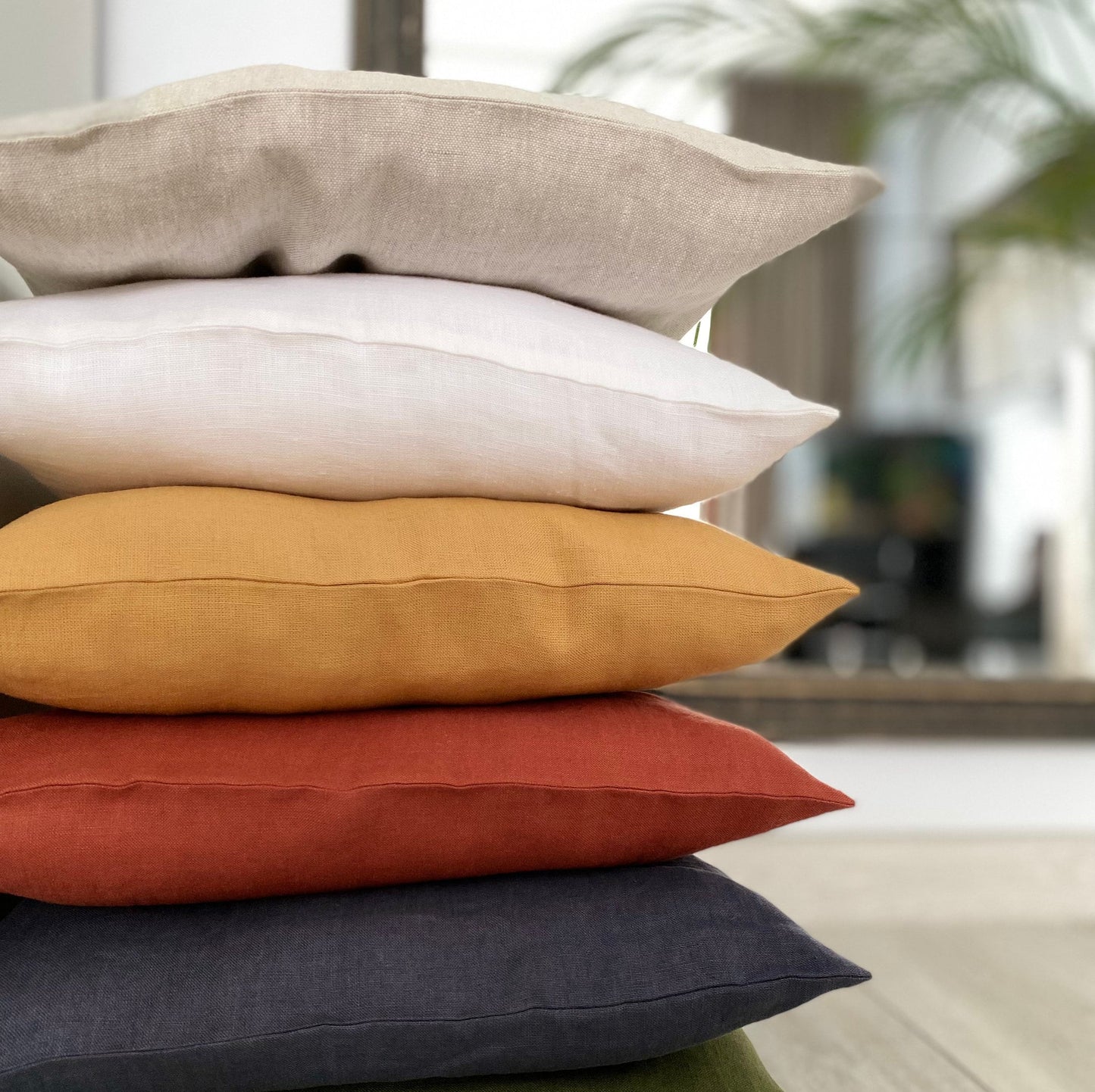 Washed Linen Pillowcase