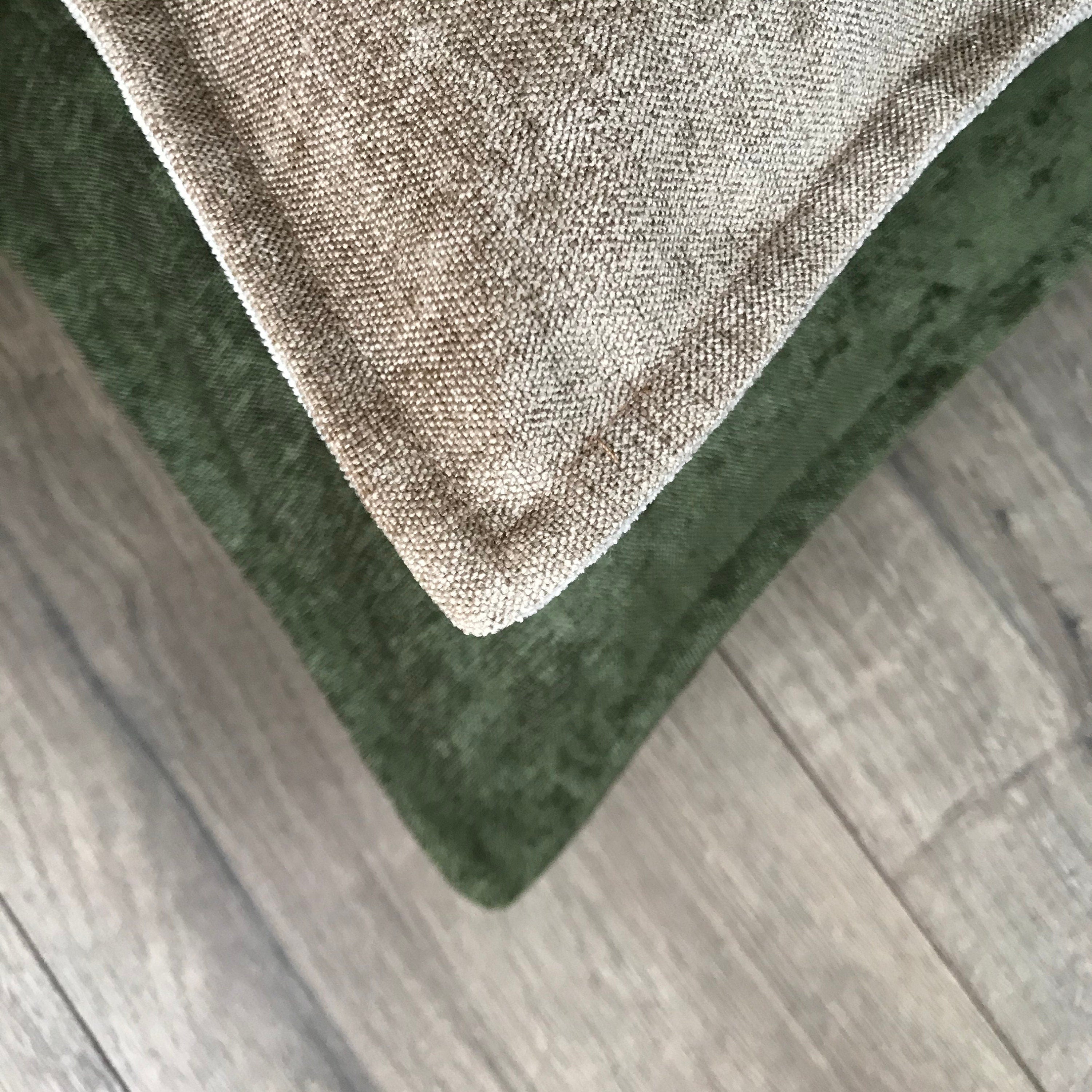 Chenille Pillow Cover: Various Colors & Sizes, Decorative Throw Pillow