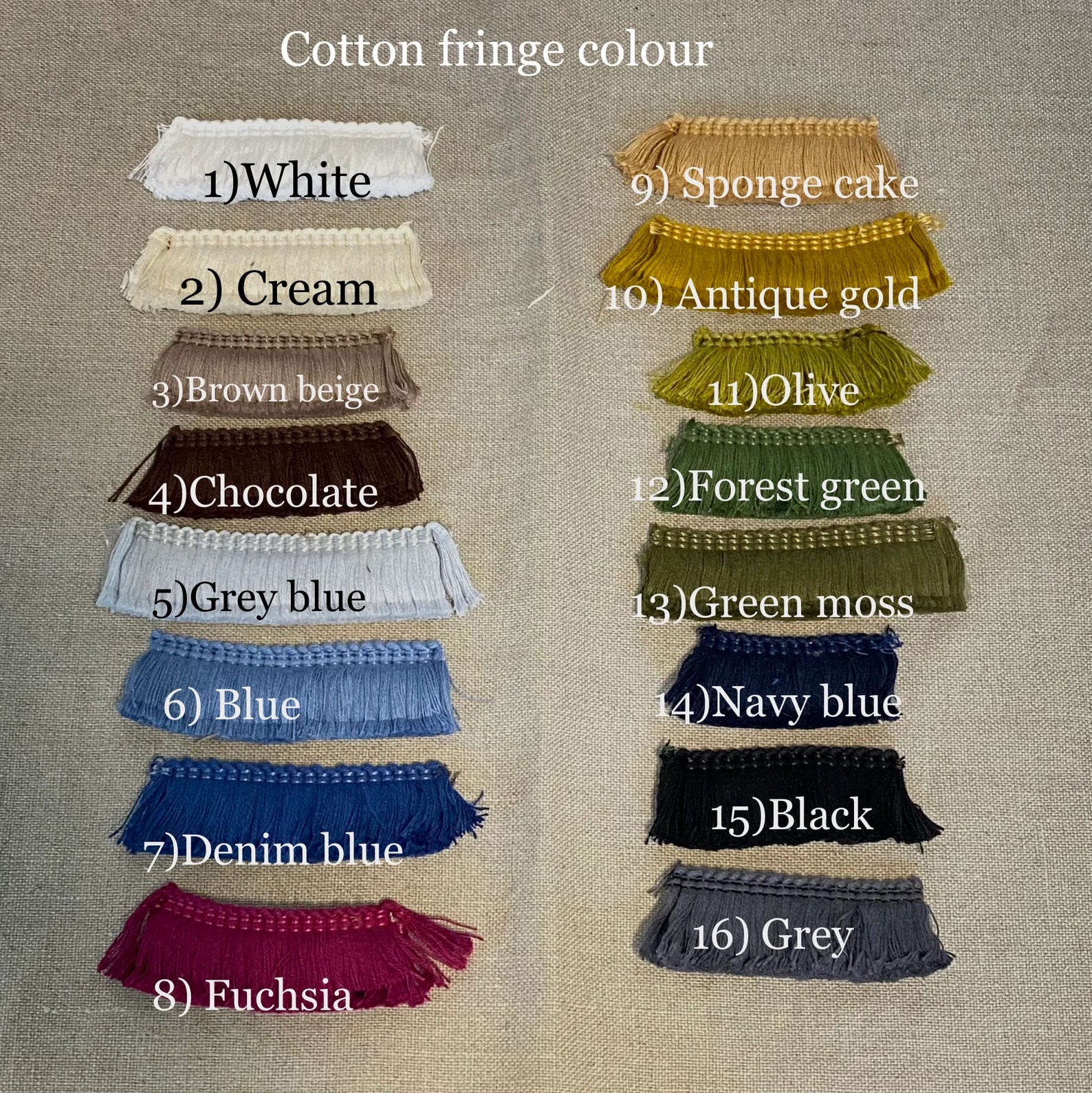 Royal Jacquard Pillow Cover: Custom Colour Cotton Fringe