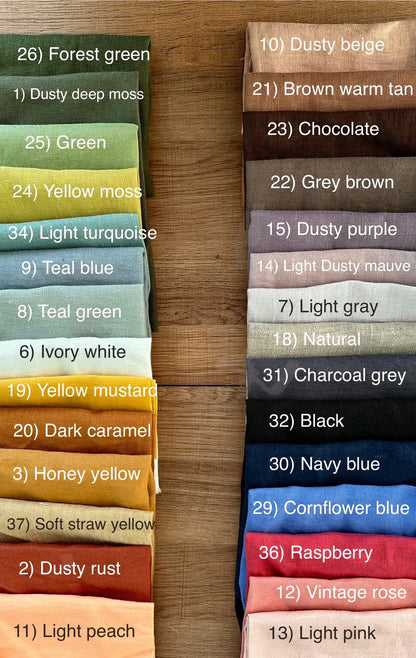 Washed Linen Pillowcase